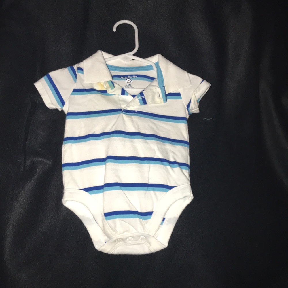 Garanimals Polo 3-6M Stain under collar